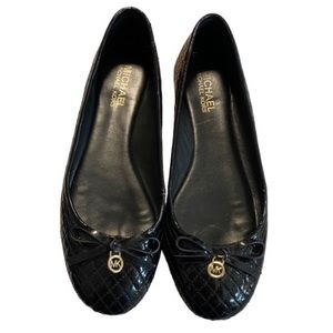 Michael Kors Quilt Ballet Flats Great Condition 6.5